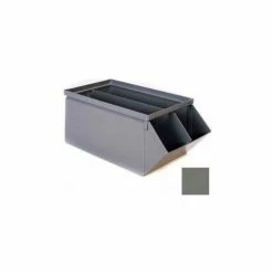 Buy ✔️ Stackbin® Removable Divider For 7-1/2"W x 15-1/2"D x 6"H Steel Bins, Gray 🔥