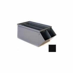 Buy ✨ Stackbin® Removable Divider For 18"W x 30"D x 12"H Steel Bins, Black 👏