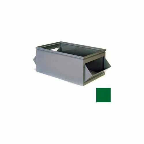 Cheap 😉 Stackbin® Steel Bin 1-883 - 12"W x 26"D x 10"H Double Steel Hopper Box, Green 👏 1 Cheap 😉 Stackbin® Steel Bin 1-883 - 12"W x 26"D x 10"H Double Steel Hopper Box, Green 👏