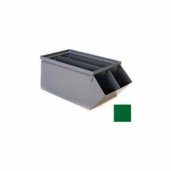 Promo 👍 Stackbin® Removable Divider For 10"W x 24"D x 8"H Steel Bins, Black 🧨