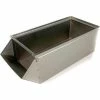Discount 🎁 Stackbin® Stainless Steel Stacking Hopper Front Container, 10"W x 24'D x 8"H 🛒