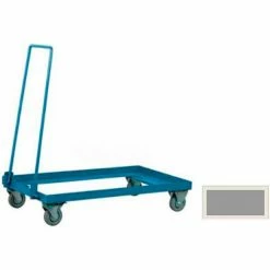 Flash Sale ✨ Stackbin® 3-11STGY Double Sided Mobile Truck for 37 W" x 12"D x 4-1/2"H Sectional Bins, Gray 🤩