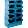 Cheap 🥰 Stackbin® 3-3SBBL 6" High Section Bases For 37"W x 18-3/4"D Bins, Blue 🧨