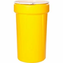 Cheapest 🤩 SpillTech® 55 Gallon Open Head Tapered Lab Pack Drum with Lever Ring A55DRUM - Polyethylene ⭐