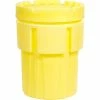 New 🌟 SpillTech® 65 Gallon OverPack Salvage Drum with Lid A65OVER - Polyethylene - Yellow 👏
