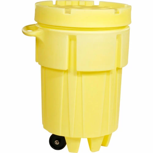 Promo 🛒 SpillTech® 5 Gallon Wheeled OverPack Salvage Drum with Lid A95OVER-WD 9 - Polyethylene - Yellow 🥰 2 Promo 🛒 SpillTech® 5 Gallon Wheeled OverPack Salvage Drum with Lid A95OVER-WD 9 - Polyethylene - Yellow 🥰 - Image 2