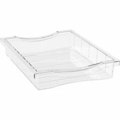 Best Sale 😍 Clear Bin CCB-2 for Tennsco Cubby Lockers 10-1/8"W x 13-3/4"D x 2-1/4"H 💯