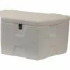 Brand new 🤩 RomoTech Outdoor Dock Storage Box Triangle Style 82119569 - Small 36"L x 21"W x 16"H, White ⌛