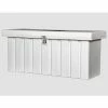 New 🎁 RomoTech Outdoor Dock Storage Box 82121349 - Large 76"L x 25"W x 22-1/2"H, White 😀