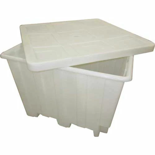 Flash Sale ๐ Romotech Plastic Gaylord Pallet Container 82125038 with Lid 50"L x 50"W x 36-1/2"H, Natural โจ 1 Flash Sale ๐ Romotech Plastic Gaylord Pallet Container 82125038 with Lid 50"L x 50"W x 36-1/2"H, Natural โจ