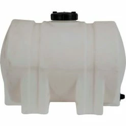 Outlet ⭐ RomoTech 35 Gallon Plastic Storage Tank 82126189 - Round with Leg Supports 🧨 -Containers shop TIO 82126189G