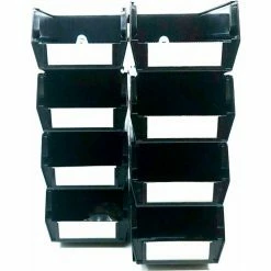 New ✔️ LocBin™ Polypropylene Black Hanging Bin & BinClip Kit 👍 11 New ✔️ LocBin™ Polypropylene Black Hanging Bin & BinClip Kit 👍 -Containers shop TIT 028 BK