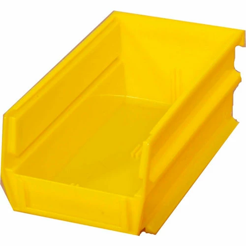 Wholesale 🔥 LocBin™ 4-1/8"L x 7-3/8"W x 3"H Yellow Stacking, Hanging, Interlocking Polypropylene Bins,6 CT 🥰 8 Wholesale 🔥 LocBin™ 4-1/8"L x 7-3/8"W x 3"H Yellow Stacking, Hanging, Interlocking Polypropylene Bins,6 CT 🥰 - Image 8