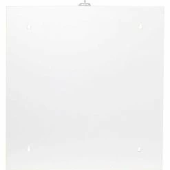 Promo 💯 TrippNT™ White PVC Lockable 30 Column HPLC Storage Cabinet with Clear Doors, 16"W x 3"D x 17"H 👏 -Containers shop TPN trippnt50004 5