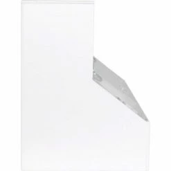 Outlet ⌛ TrippNT™ White PVC/Acrylic Large Dispensing Bin with 3 Compartments, 18"W x 8"D x 9"H 😀 -Containers shop TPN trippnt50005 3