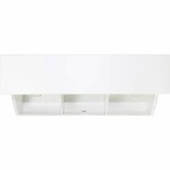 Outlet ⌛ TrippNT™ White PVC/Acrylic Large Dispensing Bin with 3 Compartments, 18"W x 8"D x 9"H 😀 -Containers shop TPN trippnt50005 4