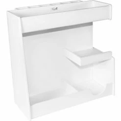 Best reviews of 🛒 TrippNT™ White PVC Small pH Meter Supplies Organizer, 12"W x 5"D x 12"H 🔥