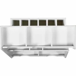 Deals 🔔 TrippNT™ White PVC Top Loader Workstation, 13"W x 8"D x 12"H 👍 -Containers shop TPN trippnt50027 4