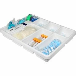Best reviews of 👍 TrippNT™ White 7 Compartment Drawer Organizer, 17"W x 13"D x 2"H ✔️ -Containers shop TPN trippnt50056 5
