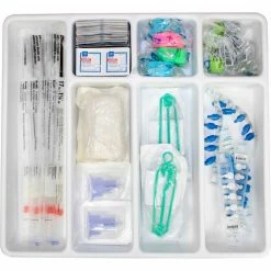 Brand new ⭐ TrippNT™ White Big 7 Compartment Drawer Organizer, 19"W x 18"D x 2"H ✨ -Containers shop TPN trippnt50058 5