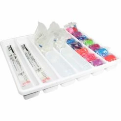 Best Pirce ❤️ TrippNT™ White Polystyrene Big 6 Compartment Drawer Organizer, 19"W x 18"D x 2"H 😉 -Containers shop TPN trippnt50061 5