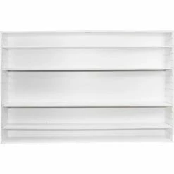 Promo ⌛ TrippNT™ White PVC Large Pipette Storage Box and Drawer Organizer, 25"W x 16"D x 3"H 🤩 -Containers shop TPN trippnt50069 4