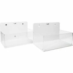 Best Sale 🧨 TrippNT™ Small Lab Box with Magnetic Mount, 9"W x 6"D x 6"H, White/Clear ✔️ -Containers shop TPN trippnt50116 family