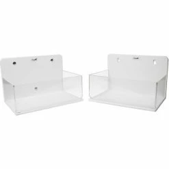 Best Sale 🧨 TrippNT™ Small Lab Box with Magnetic Mount, 9"W x 6"D x 6"H, White/Clear ✔️ -Containers shop TPN trippnt50116 family2