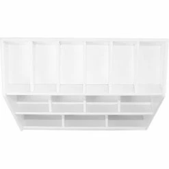 Brand new 😍 TrippNT™ White Lab Storage Bin Station with 13 Fixed Compartments, 12"W x 7"D x 12"H ❤️ -Containers shop TPN trippnt50147 4