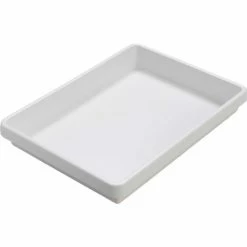 Best Sale 🥰 TrippNT™ White Polystyrene 1 Compartment Drawer Organizer, 17"W x 13"D x 2"H 🔥