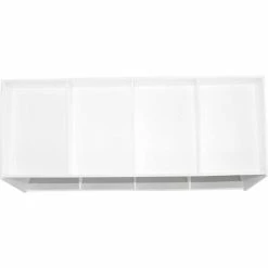 Best Pirce 👏 TrippNT™ White Lab Storage Bin with 8 Fixed Compartments, 24"W x 10"D x 13"H ⭐ -Containers shop TPN trippnt50339 4
