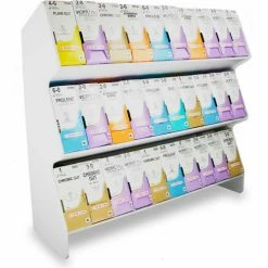 Hot Sale 🎉 TrippNT™ White PVC Large Suture Storage Shelf, 24"W x 7"D x 22"H 👍 -Containers shop TPN trippnt51829 photoshop pic2