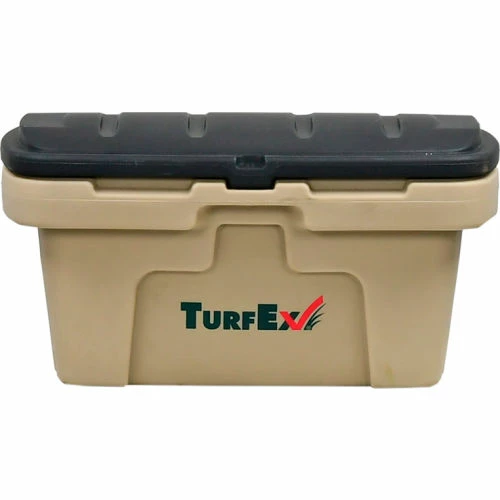 Best Pirce โญ TurfEx 3 Cubic Foot Storage Box, Tan, 33"L x 22-3/4"W x 17-2/5"H, 240 Capacity Lbs., Stack ๐ 1 Best Pirce โญ TurfEx 3 Cubic Foot Storage Box, Tan, 33"L x 22-3/4"W x 17-2/5"H, 240 Capacity Lbs., Stack ๐