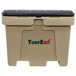 Best Sale ✔️ TurfEx 18 Cubic Foot Storage Box, Tan, 48"L x 33-1/4"W x 35-3/4"H, 1350 Capacity Lbs., Nest 🌟