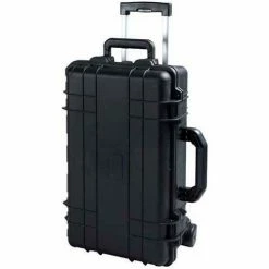 Promo 😉 TZ Case Cape Buffalo Waterproof Utility Cases, Molded Utility Case w/Wheels, 22"L x 14"W x 9"H, Black 😀 -Containers shop TZC CB 022 B