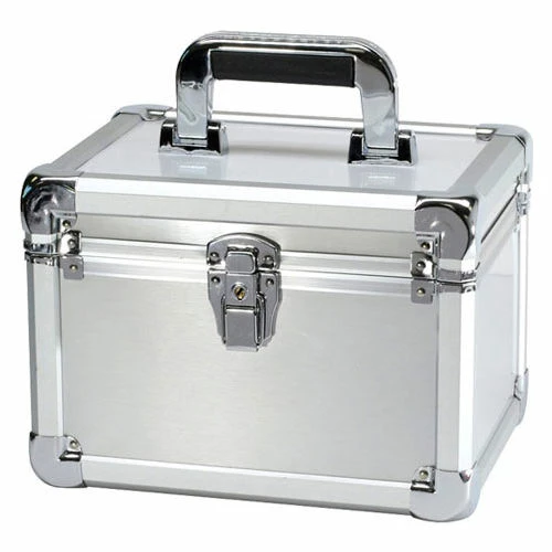 Cheapest ✔️ TZ Case Executive Aluminum Storage Case EXC-110-S - 11"L x 8-1/2"W x 7-3/4"H Silver ⌛ 4 Cheapest ✔️ TZ Case Executive Aluminum Storage Case EXC-110-S - 11"L x 8-1/2"W x 7-3/4"H Silver ⌛ - Image 4