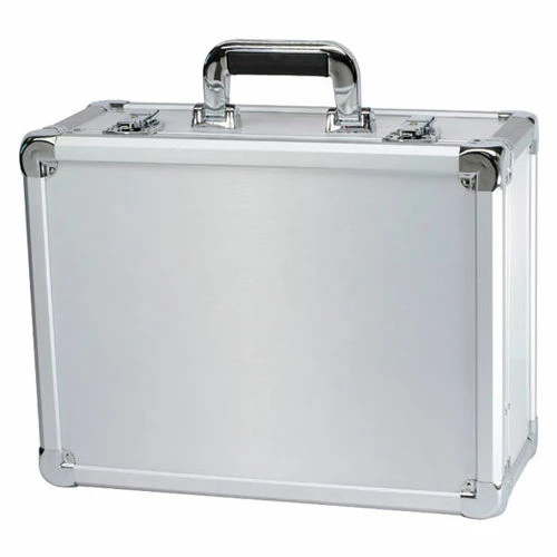 Cheap ๐ TZ Case Executive Aluminum Storage Case EXC-115-S - 16-1/2"L x 12-1/2"W x 7-3/8"H Silver ๐ 4 Cheap ๐ TZ Case Executive Aluminum Storage Case EXC-115-S - 16-1/2"L x 12-1/2"W x 7-3/8"H Silver ๐ - Image 4