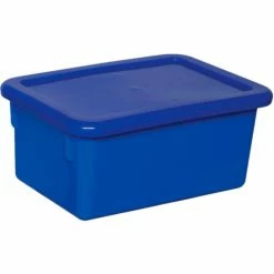 Deals 😍 Wood Designs WD71055 Blue Tote Tray Lid, 8"W x 12"D - Pkg Qty 5 💯