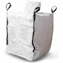 Wholesale 🎁 ShopTough Commercial FIBC Bulk Bags - Spout Top, Spout Bottom 3000 Lbs Uncoated PP, 35 x 35 x 70 - Pack Of 5 🌟