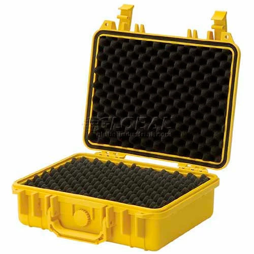 Brand new 👍 TZ Case Cape Buffalo Waterproof Utility Cases, Medium Case, 12"L x 9"W x 4-1/2"H, Yellow 🔔 2 Brand new 👍 TZ Case Cape Buffalo Waterproof Utility Cases, Medium Case, 12"L x 9"W x 4-1/2"H, Yellow 🔔 - Image 2