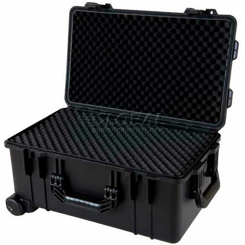 Coupon 😍 TZ Case Cape Buffalo Waterproof Utility Case, Molded Utility Case w/Wheels, 22"L x 14"W x 11-13/32"H, Black 🌟 2 Coupon 😍 TZ Case Cape Buffalo Waterproof Utility Case, Molded Utility Case w/Wheels, 22"L x 14"W x 11-13/32"H, Black 🌟 - Image 2