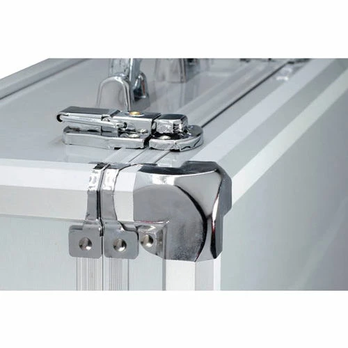 Hot Sale ⭐ TZ Case Executive Aluminum Storage Case EXC-118-S - 19"L x 16"W x 7-3/8"H Silver 🛒 4 Hot Sale ⭐ TZ Case Executive Aluminum Storage Case EXC-118-S - 19"L x 16"W x 7-3/8"H Silver 🛒 - Image 4