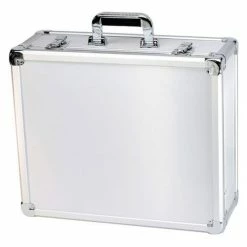 Hot Sale ⭐ TZ Case Executive Aluminum Storage Case EXC-118-S - 19"L x 16"W x 7-3/8"H Silver 🛒