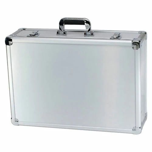 Coupon 🔥 TZ Case Executive Aluminum Storage Case EXC-122-S - 23"L x 16"W x 7-3/8"H Silver 🎁 1 Coupon 🔥 TZ Case Executive Aluminum Storage Case EXC-122-S - 23"L x 16"W x 7-3/8"H Silver 🎁