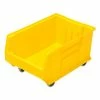 Promo 🎉 Quantum Storage Systems Quantum Mobile Hulk Plastic Stacking Bin, 16-1/2"W x 23-7/8"D x 11"H, Yellow 🧨
