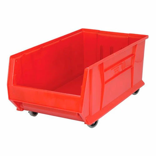 Discount ๐ Quantum Storage Systems Quantum Mobile Hulk Plastic Stacking Bin, 16-1/2"W x 29-7/8"D x 11"H, Red โจ 1 Discount ๐ Quantum Storage Systems Quantum Mobile Hulk Plastic Stacking Bin, 16-1/2"W x 29-7/8"D x 11"H, Red โจ